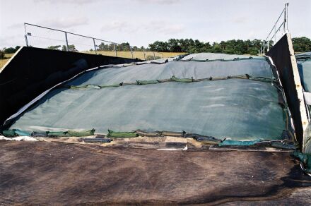 Silo-Schutzgitter - PremiumPlus-Qualität - grün 5 m x 6 m